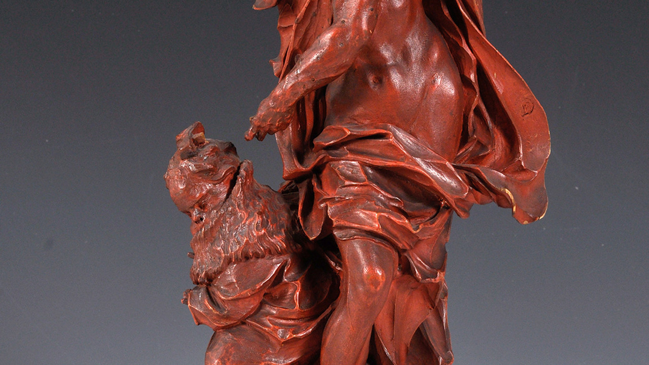 Peter Heinrich Hencke, „Allegorie des Winters", 1745 © GDKE RLP(Foto:Ursula Rudischer)