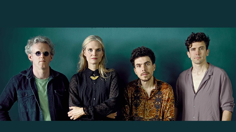 die vier Mitglieder der Band