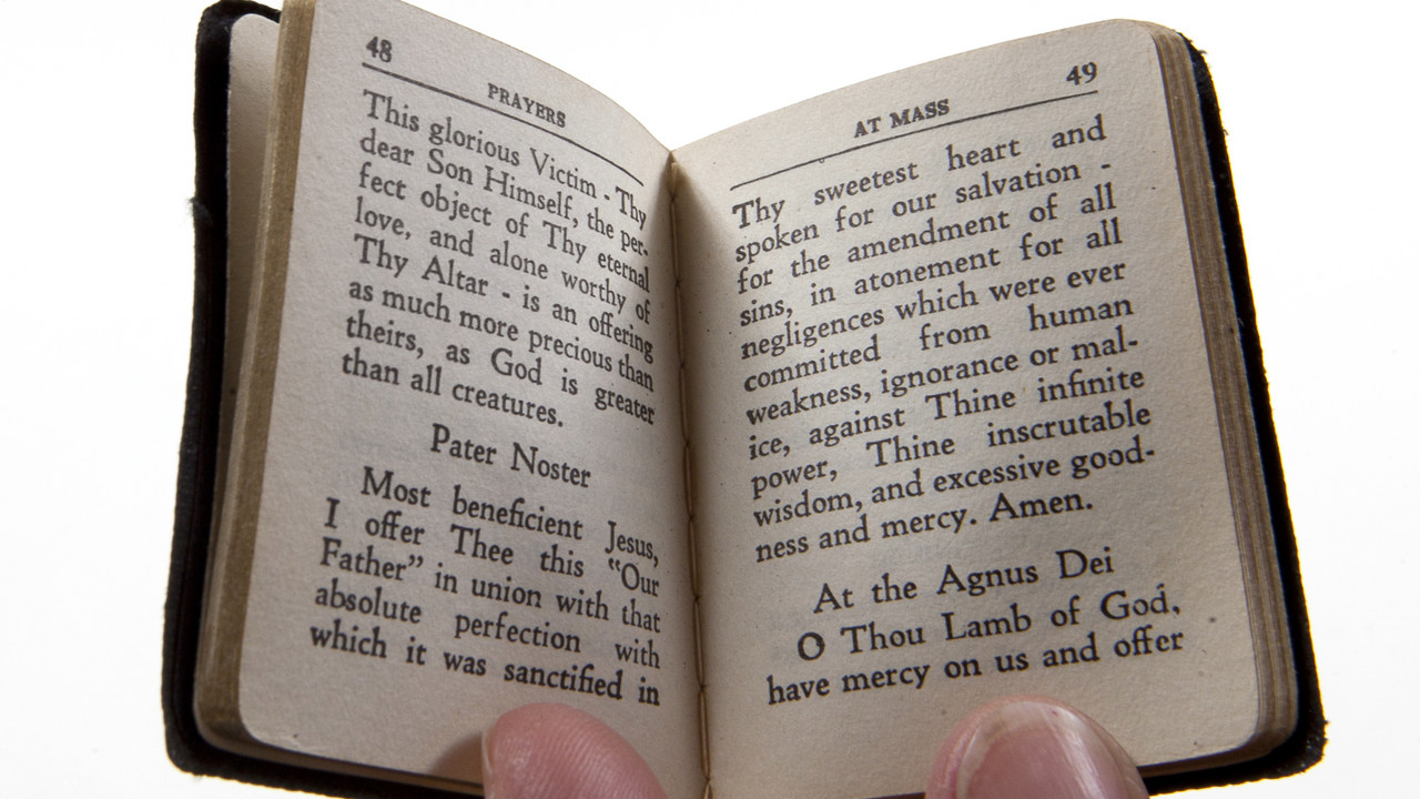 The Miniature Prayer-Book, New York 1929, 54 x 56 mm