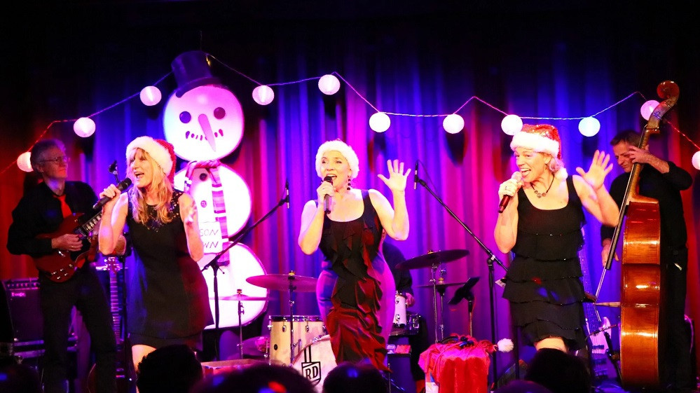 Die drei Ladys auf der Bühne.