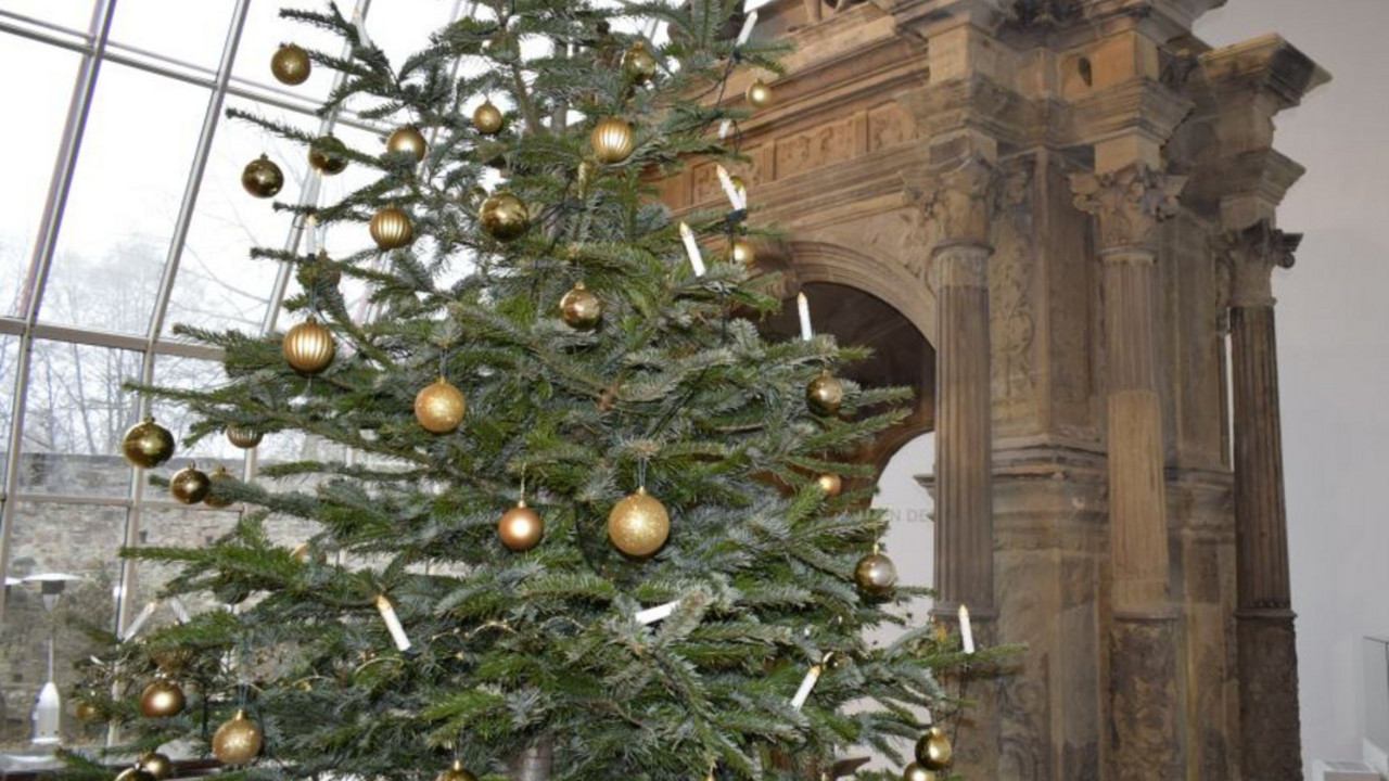 Christbaum im Museum