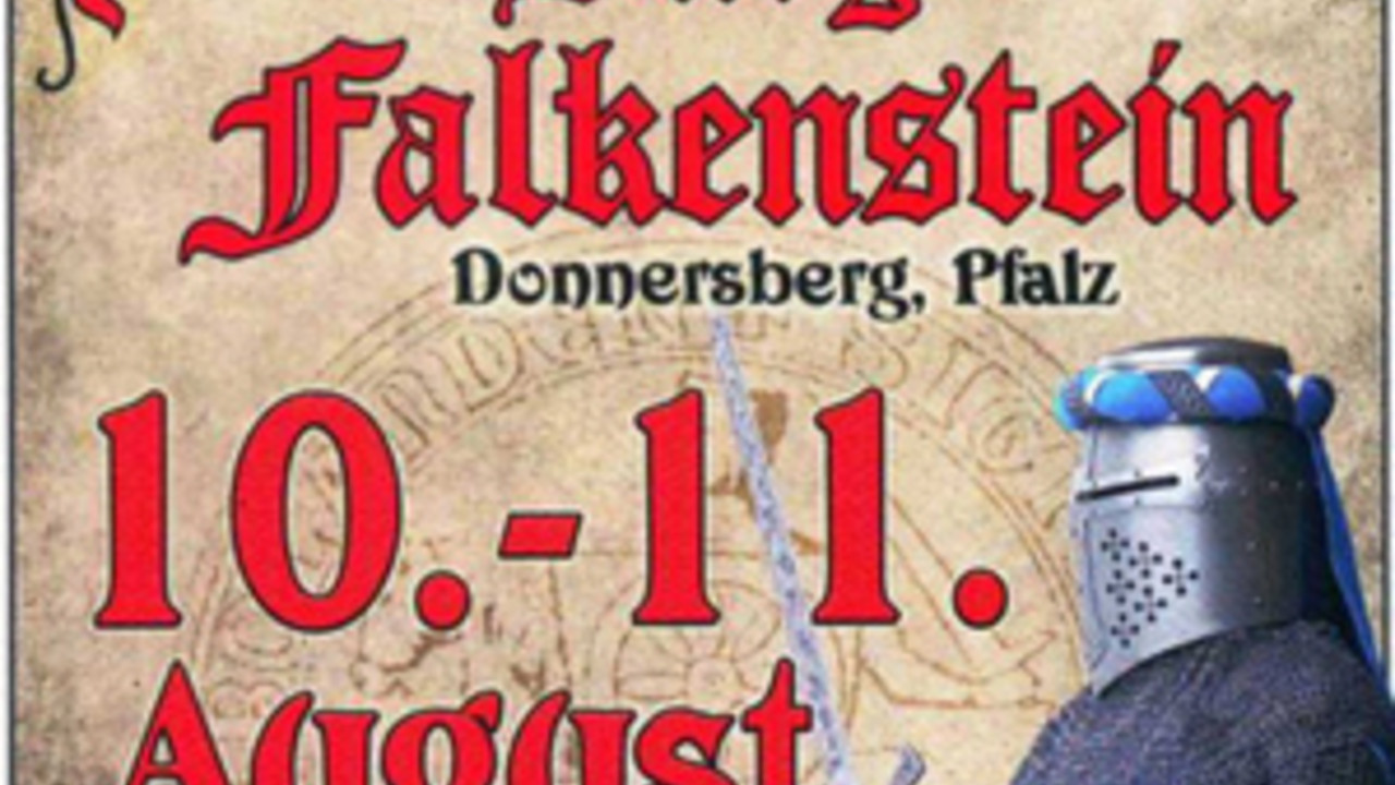 Mittelalter-Spectaculum auf der Burgruine Falkenstein