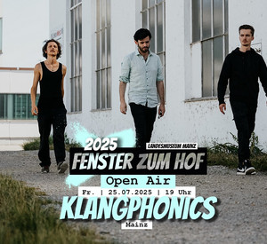 Die drei Mitglieder der Klangphonics