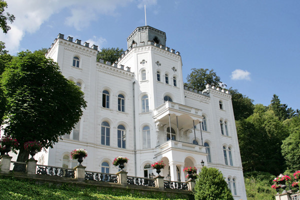 Ansicht des Künstlerhauses Schloss Balmoral