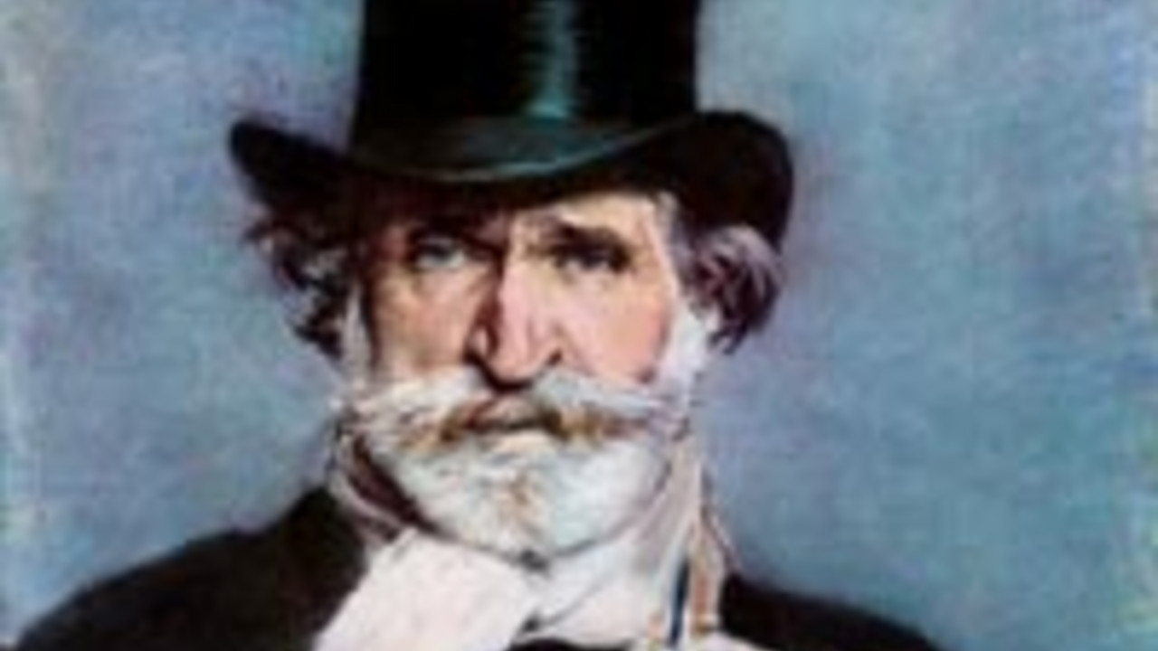 Giuseppe Verdi in 1896 in Paris (Gemälde von Giovanni Boldini)