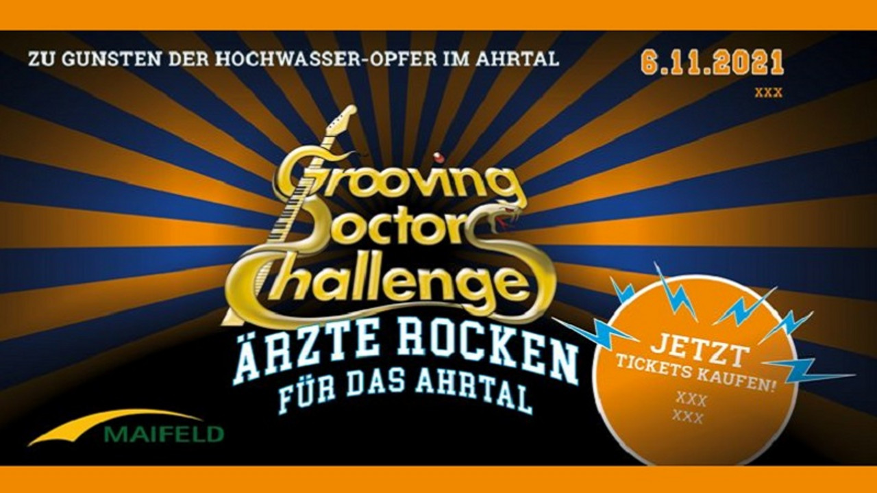 Grooving Doctors Challenge - Ärzte rocken für das Ahrtal
