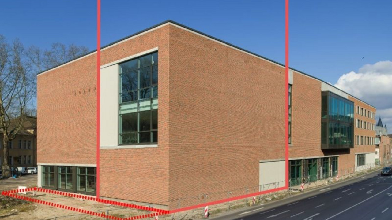 RGZM_Ansicht Kunstfläche; © Foto Carsten Costard
