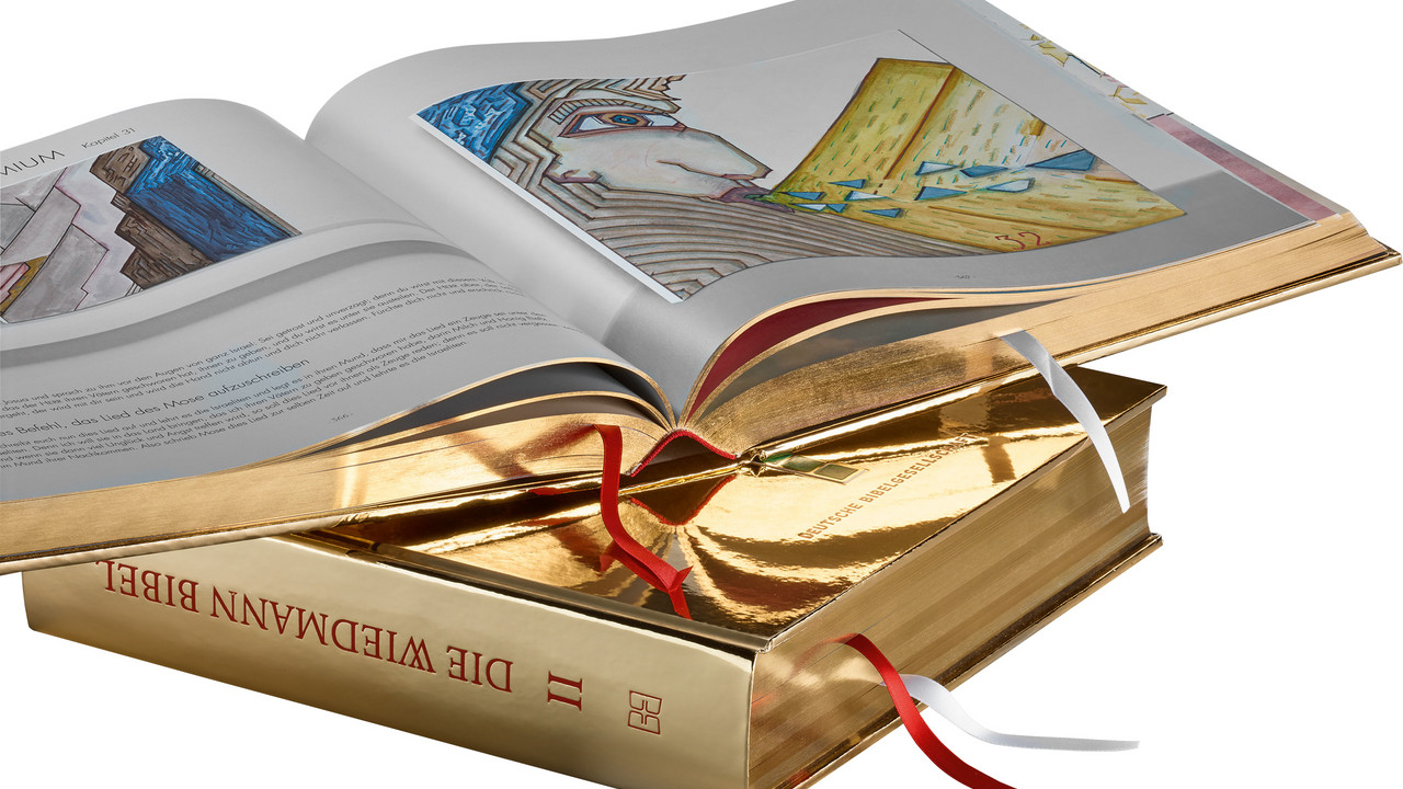 Die Wiedmann Bibel Art-Edition Gold 7