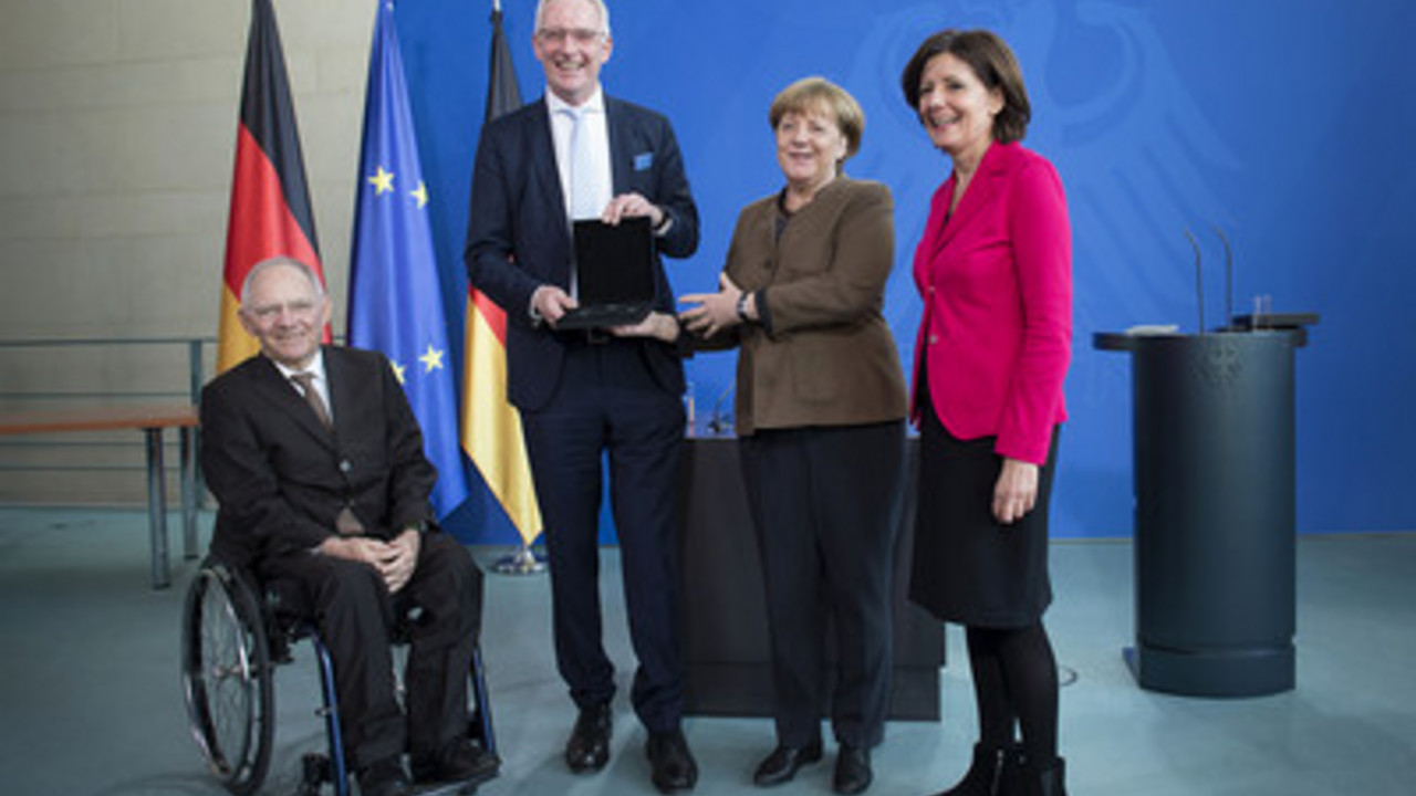 Präsentation der neuen 2 Euromünze