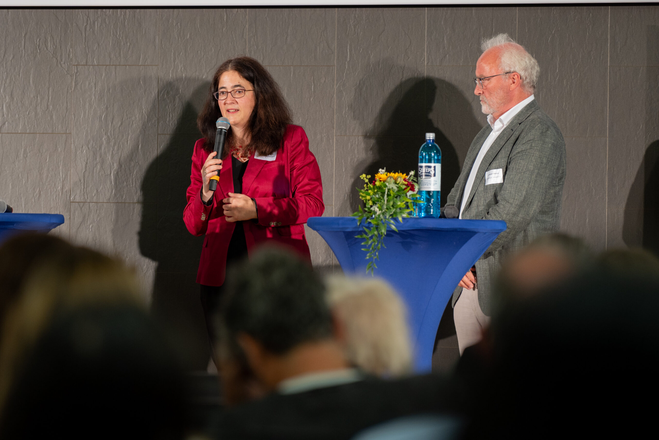 Ulrike Blumenreich und Dr. Norbert Sievers bei der Auftaktveranstaltung zur Kulturentwicklungsplanung